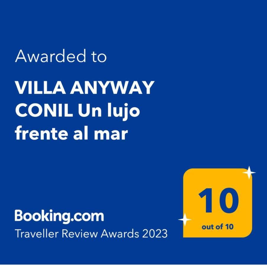 Villa Anyway Conil Un Lujo Frente Al Mar 科尼尔-德拉弗龙特拉 外观 照片