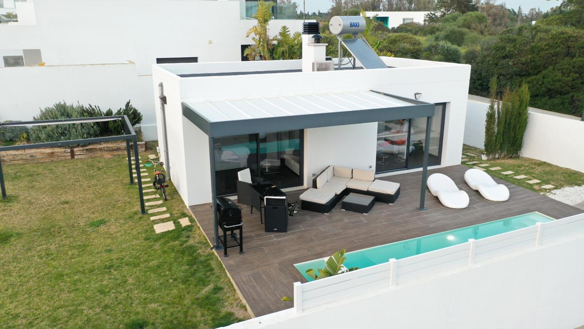 Villa Anyway Conil Un Lujo Frente Al Mar 科尼尔-德拉弗龙特拉 外观 照片