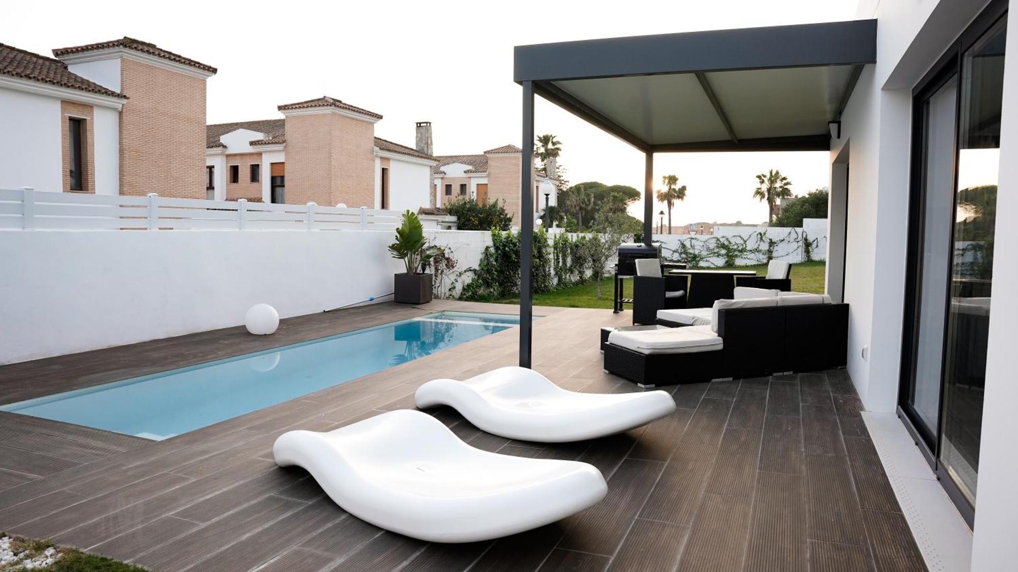 Villa Anyway Conil Un Lujo Frente Al Mar 科尼尔-德拉弗龙特拉 外观 照片