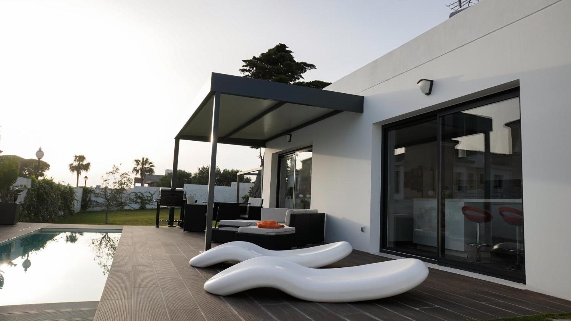 Villa Anyway Conil Un Lujo Frente Al Mar 科尼尔-德拉弗龙特拉 外观 照片