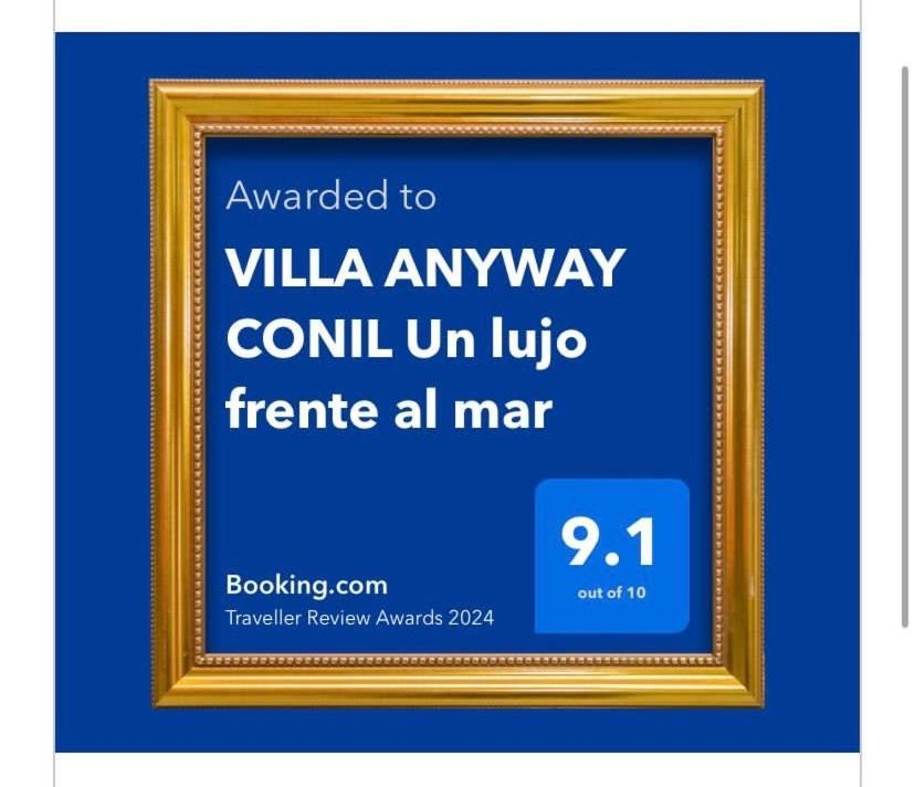 Villa Anyway Conil Un Lujo Frente Al Mar 科尼尔-德拉弗龙特拉 外观 照片